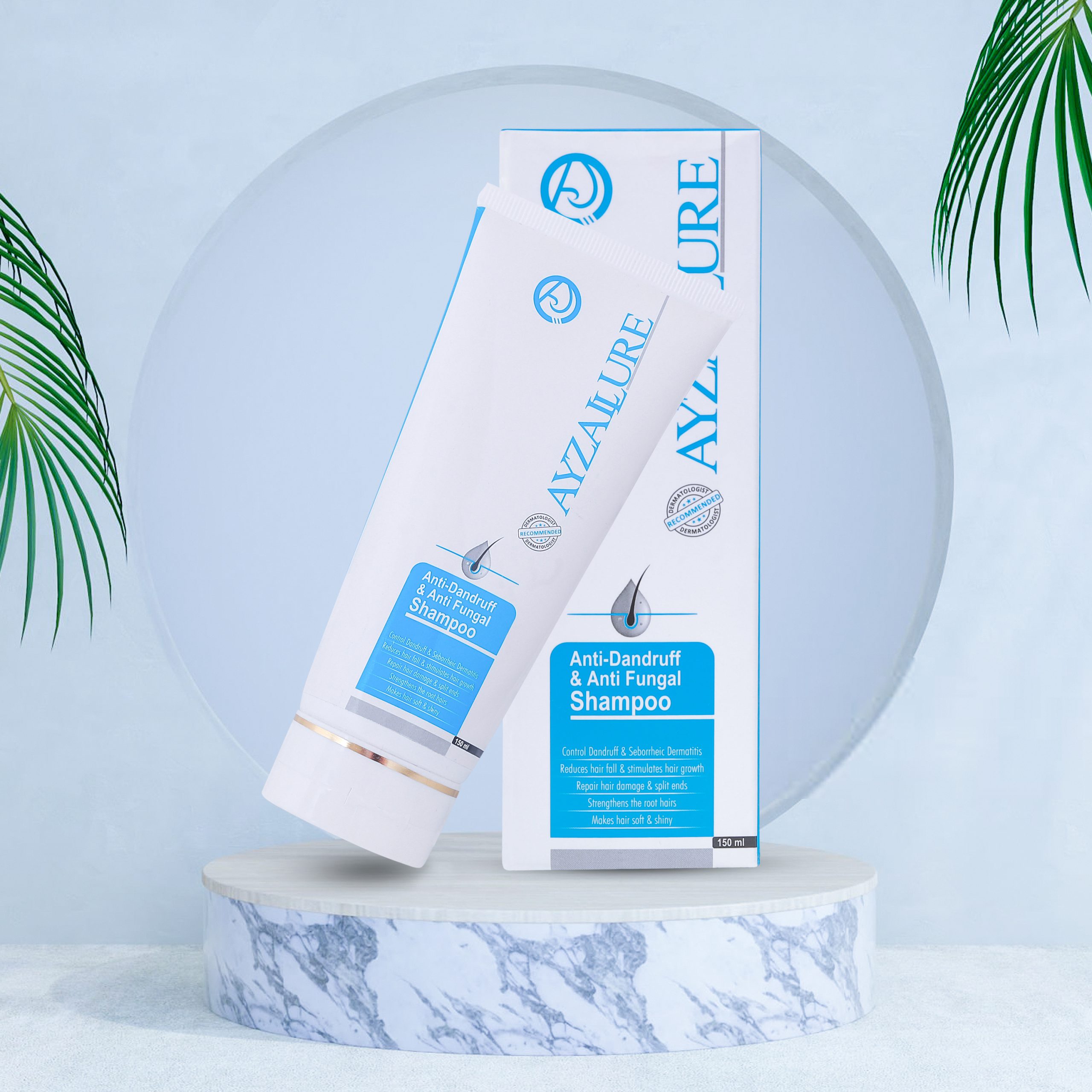 Anti-Dandruff & Anti Fungal Shampoo 150ml - Ayzallure
