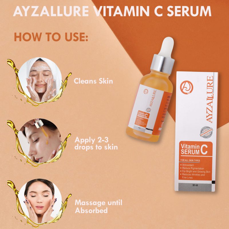 Vitamin C Serum 30ml - Ayzallure - Image 4