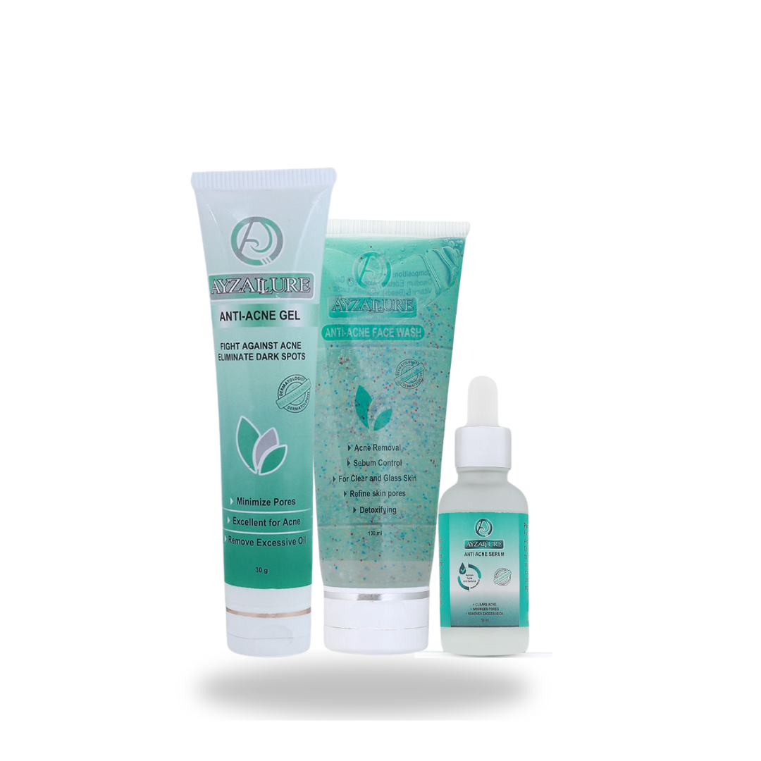 Acne Defense Trio | Anti-Acne Facewash + Anti-Acne Serum + Anti-Acne Gel
