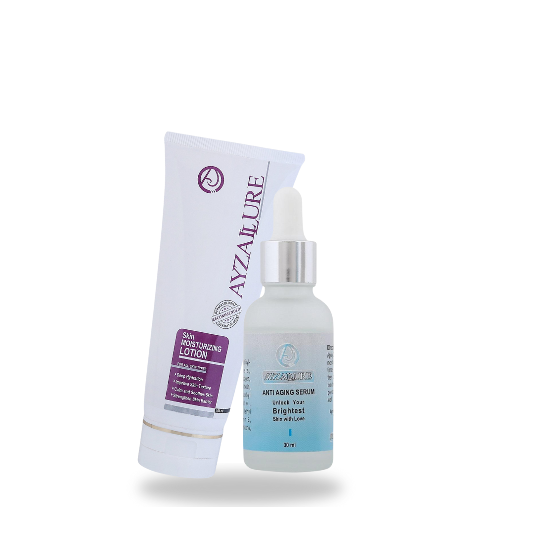 Age Defying duo | Anti-Aging Serum + Moisturizing Lotion