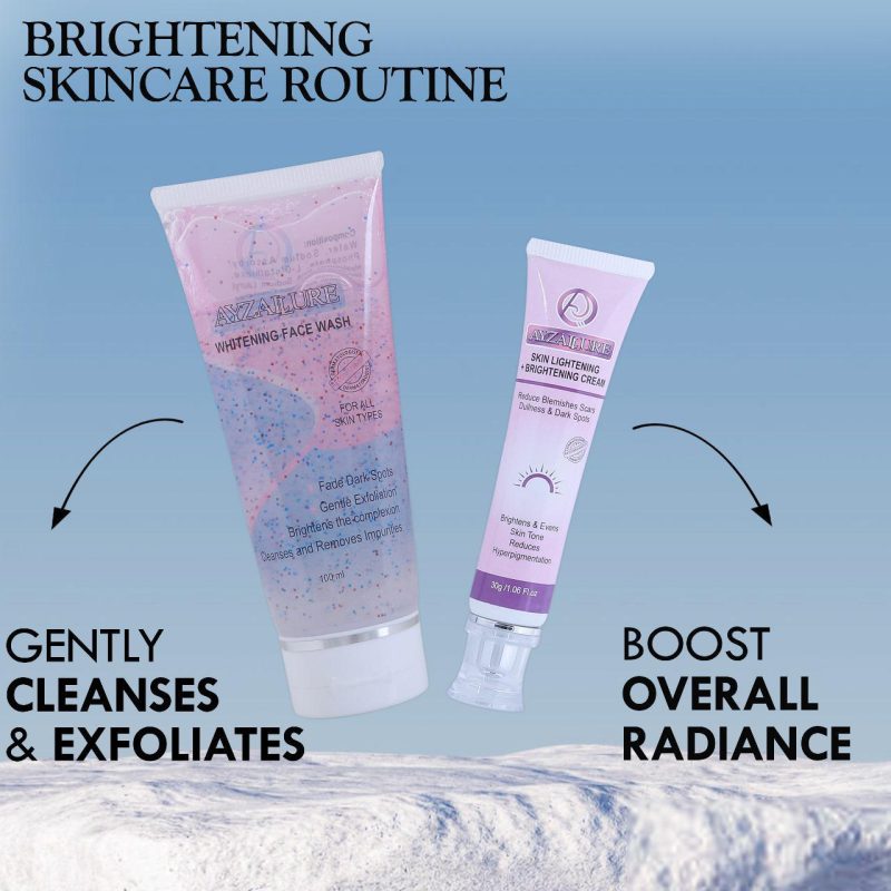 Glow Starter Duo | Whitening Facewash Brightening Cream - Image 2
