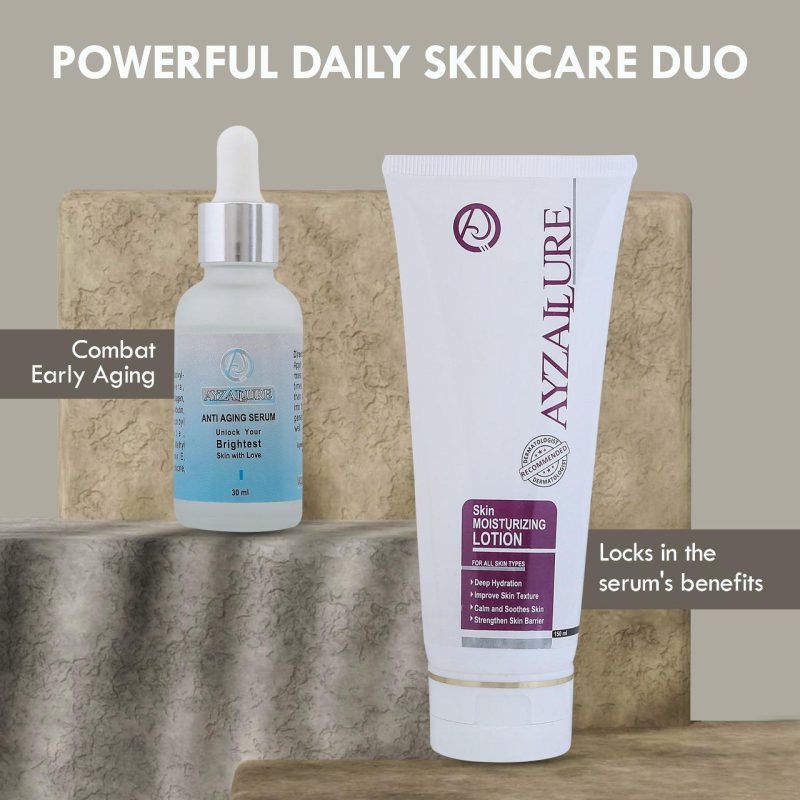 Age Defying duo | Anti-Aging Serum + Moisturizing Lotion - Image 2